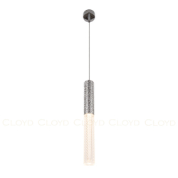 Подвесной светильник Cloyd FAGOTT P1 / выс. 38 см - хром (арт.11037)