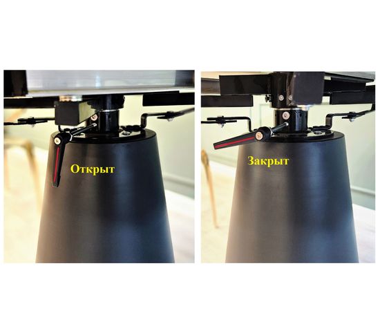 Стол обеденный раскладной круглый F328