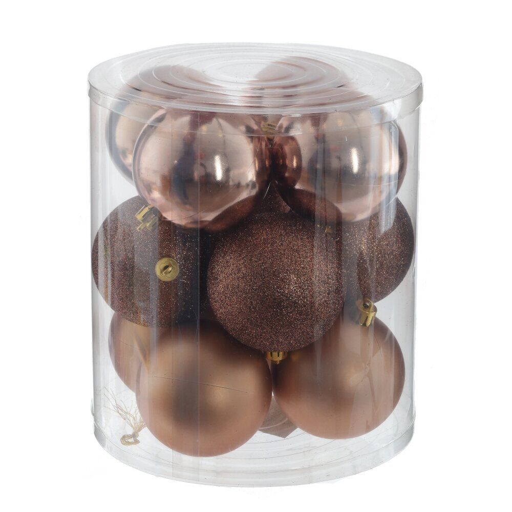 GAEM Набор из 12шт Украшение новогоднее "Шар", D 8 см, L19 W19 H21,5 см