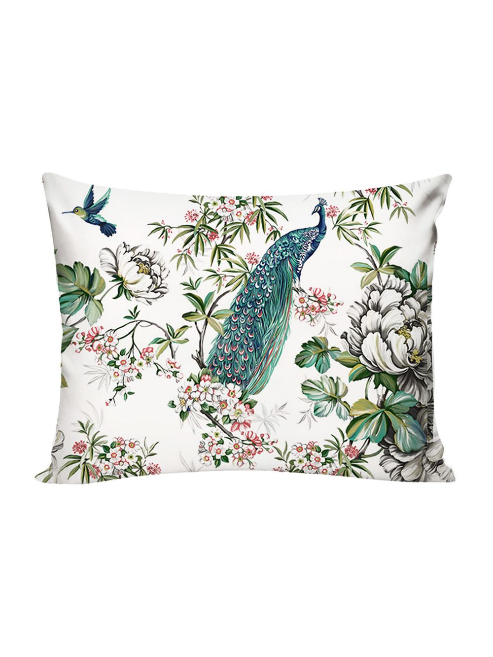 Постельное белье поплин Сказка "Павлины" 1,5-сп Наволочка 50х70 см 1 шт Простынь 150x215 см Пододеяльник 145x215 см