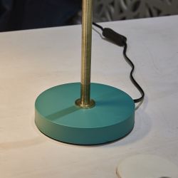 UML-B700 E27 GREEN Светильник настольный. 40W. Цоколь Е27. Механический выключатель. Зелёный. ТМ Uniel