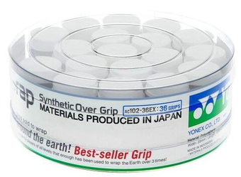 Теннисные намотки Yonex Super Grap 36P - белый