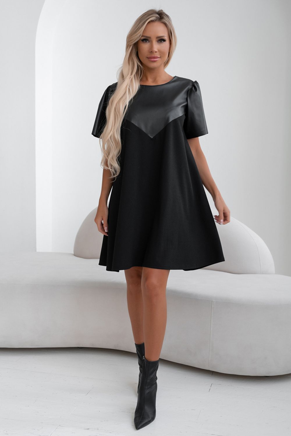 Платье (черный) Р11-1023 Nikol