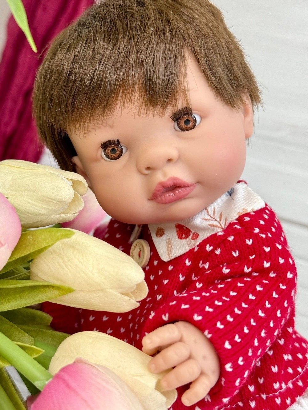 Кукла Nines виниловая 37см JOY в пакете (1020K)