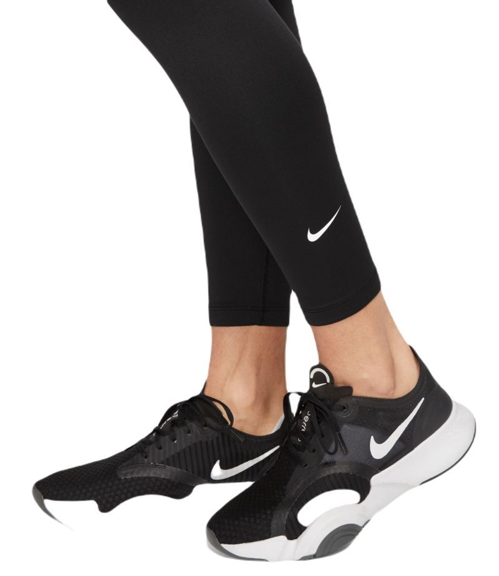 Leginsy Nike Therma-FIT One High-Waisted - черный