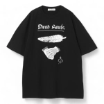 UNDERCOVER ФУТБОЛКА ЧЕРНАЯ ПРИНТ DEAD SOULS