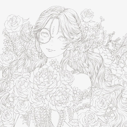 Victorian Fantasy Encyclopedia Kuroi Mori. Coloring book