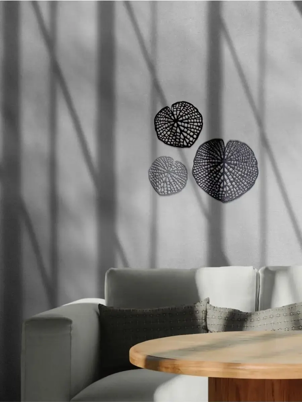 Декорация настенная "Листья"