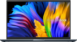 Ноутбук Asus Zenbook Pro 15.6"; UM535QA-KS238 (90NB0UK1-M002S0) Ryzen 7 5800H 16Gb SSD512Gb AMD Radeon 15.6" IPS Touch FHD (1920x1080)  WiFi BT Cam noOS grey