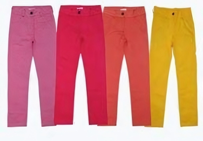 Брюки для девочки ВК450Р Светло-розовый р.134