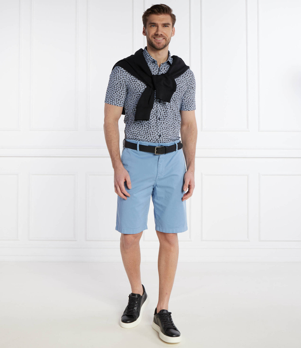 Шорты Chino-tapered-DS-1-S BOSS ORANGE - голубой(50509481)