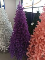 Искусственная фиолетовая елка «Искристая фиолетовая» (пвх) 180 см / 1.8 м