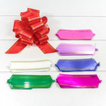 Бант Шар 5см Набор 7 шт с золотой полосой (Микс)