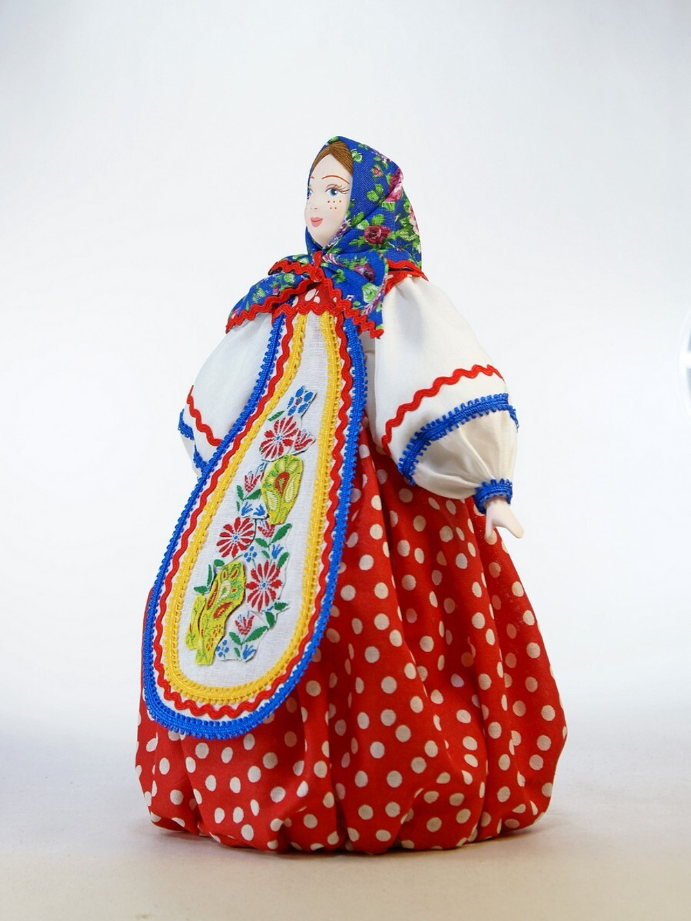 Кукла Матрешка-неваляшка по мотивам традиционной русской игрушки