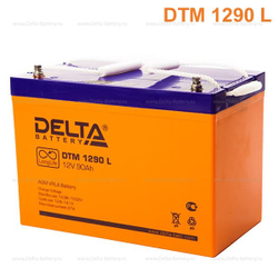 Аккумуляторная батарея Delta DTM 1290 L (12V / 90Ah)