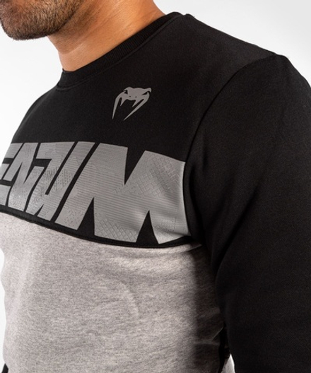 Свитшот Venum Connect Black/Heather Grey
