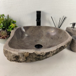 Раковина из речного камня RS-65592 48*44*15 0856