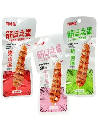 Азиатские снеки острые колбаски ассорти 30 г * 20 шт