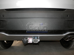Фаркоп оцинкованный Galia J011C для Jeep Renegade 2014-, FIAT 500X 2014-(паспорт и сертификат в комплекте)(без электрики)