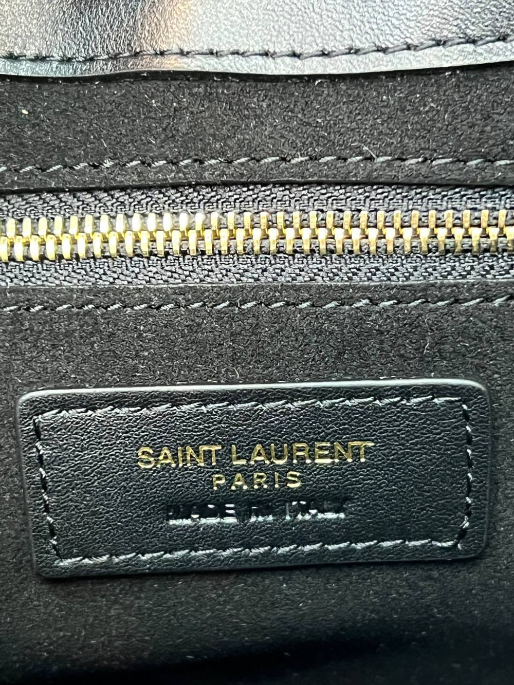 Черная сумка хобо LE 5 À 7 Ив Сен Лоран Saint Laurent премиум класса