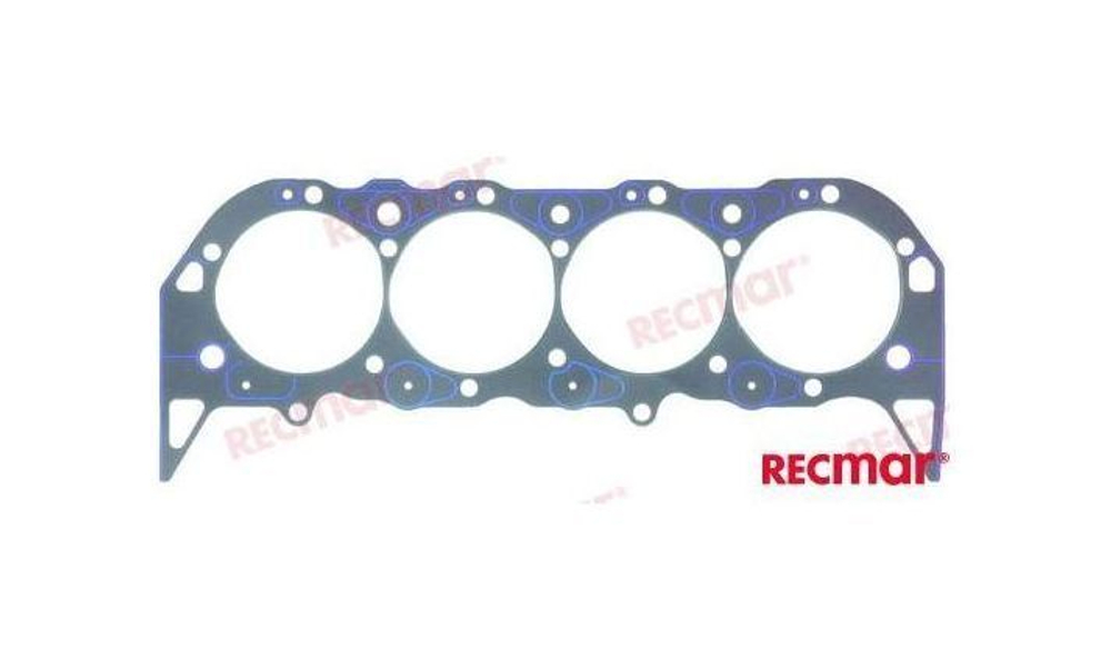 Прокладка головки блока цилиндров Volvo Penta 502 (8.2L), Recmar