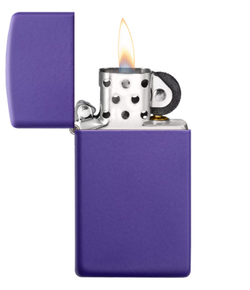 Зажигалка Slim® Purple Matte ZIPPO 1637