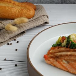 Салатник 600 мл d 22 cм h4,4 cм White Matt New Brown Taiga P.L. [4]