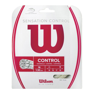 Струны теннисные Wilson Sensation Control String Set 12,2m - Ecru