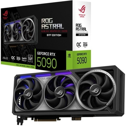Видеокарта ASUS GeForce RTX 5090 ROG ASTRAL OC 32GB (ROG-ASTRAL-RTX5090-O32G-BTF-GAMING), (90YV0NF0-M0NA00)
