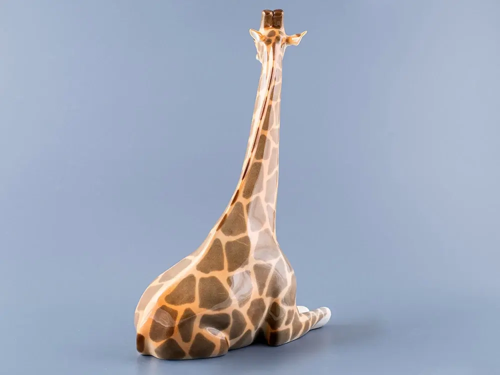 Скульптура Жираф с поднятой головой арт. 82.00986.00.1