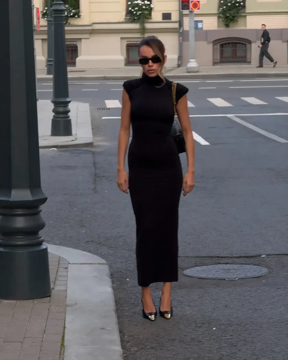 Платье Solo maxi, Черное