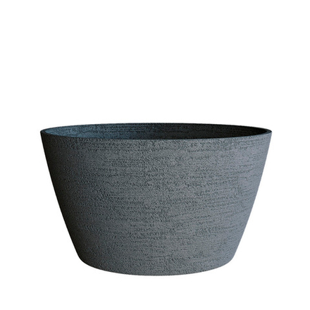 Кашпо BOWL EROSIA GRAY D52 H29