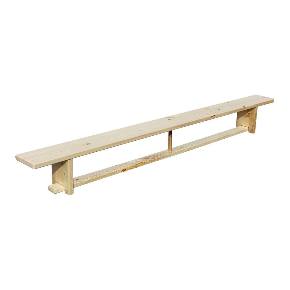 Скамья гимнастическая на деревянных ножках 2 м ZAVODSPORTA