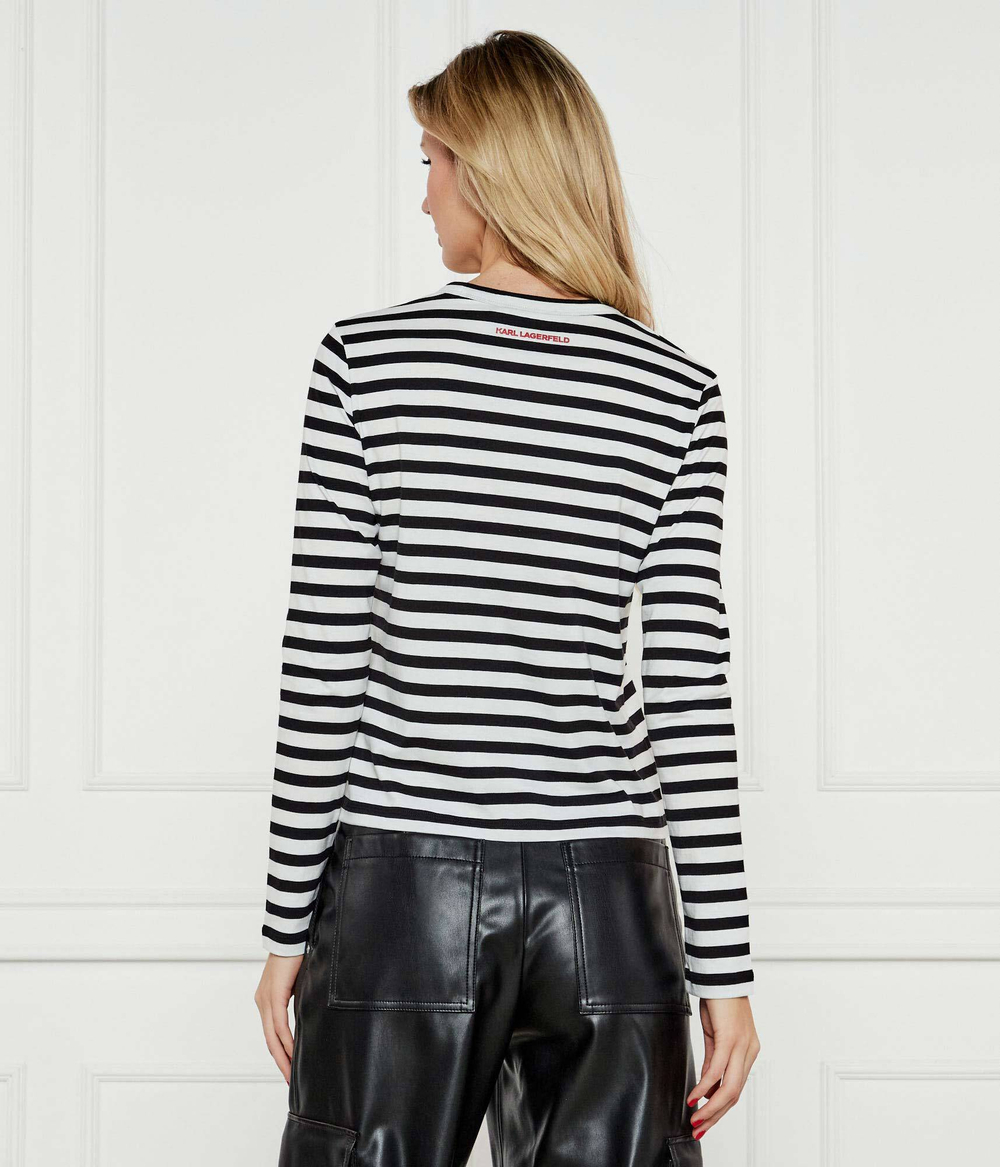 Блузка IKON Karl Lagerfeld - черный(A1W17137)