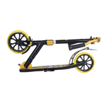 Самокат TechTeam Jogger 210 чёрный/жёлтый