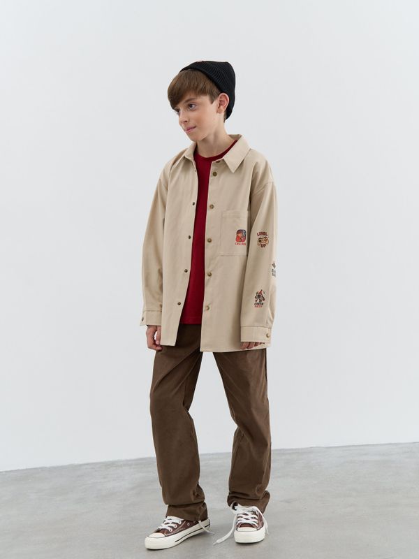 Рубашка габардиновая 