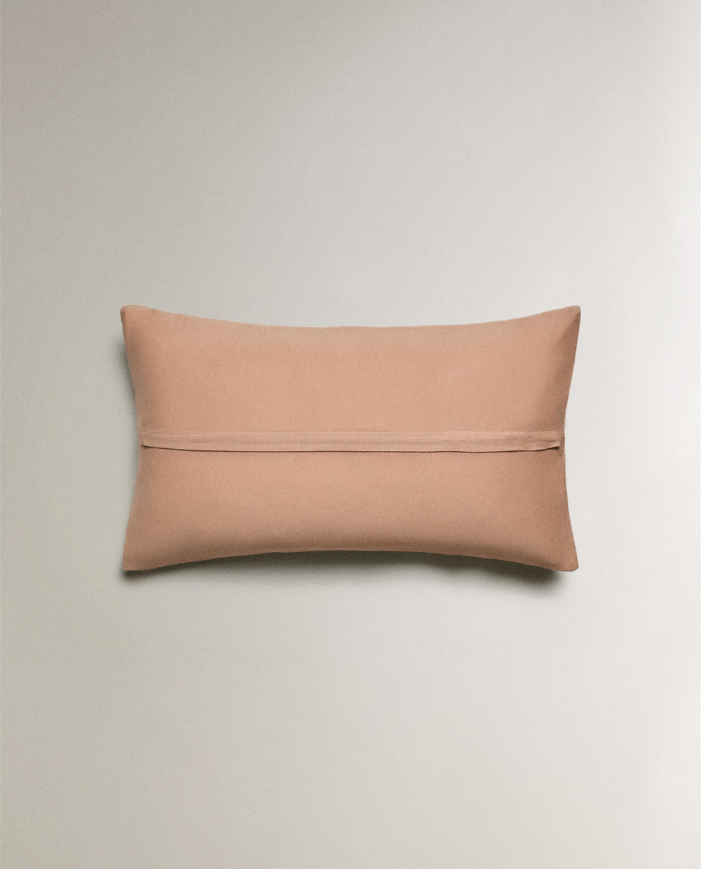 Zara Home наволочка декоративная из хлопка, розовый, 30x50 см