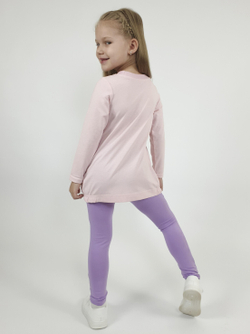 02-125-7 Комплект для девочки (джемпер+ лосины)