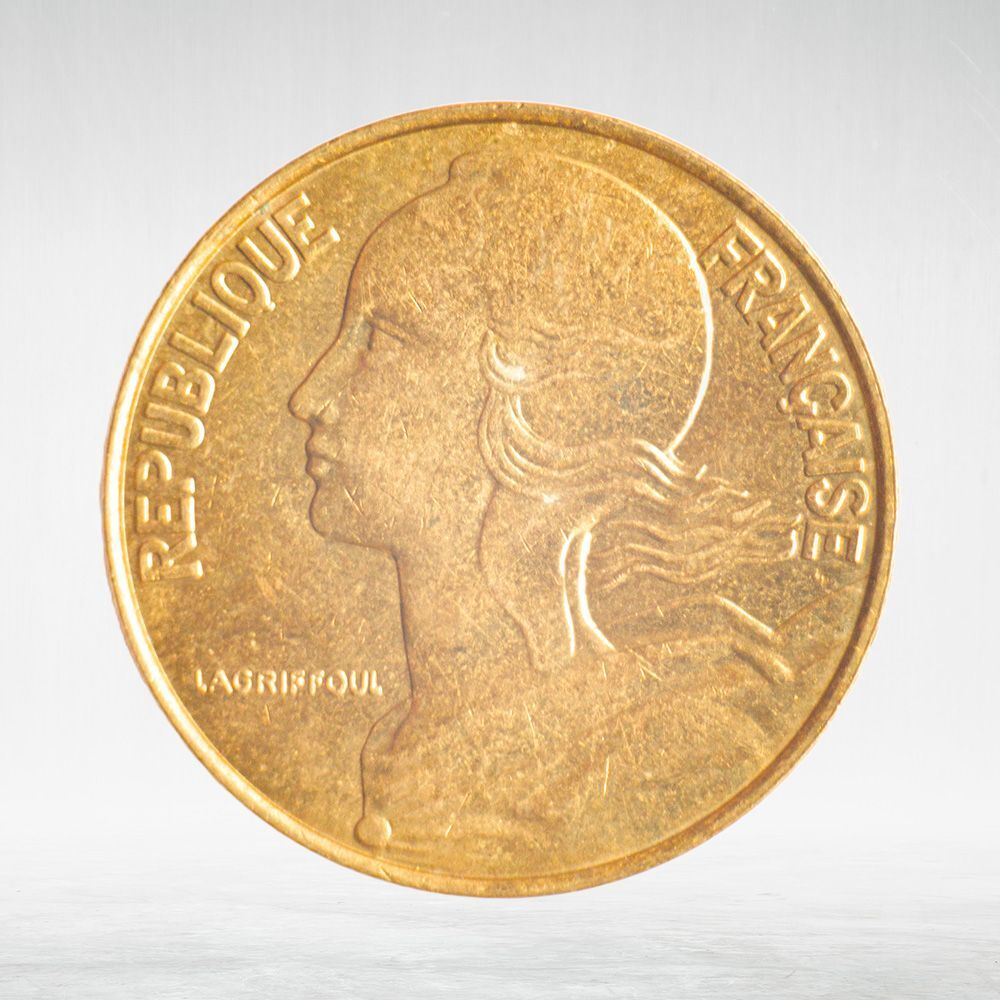 France, 20 Centimes 1997 - Marianne, VF
