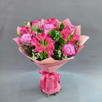 Авторский букет с альстромериями