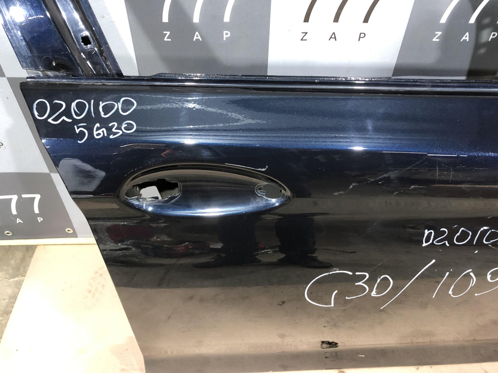 Дверь передняя правая BMW 5 (G30) 16- БУ Оригинал 41007408962