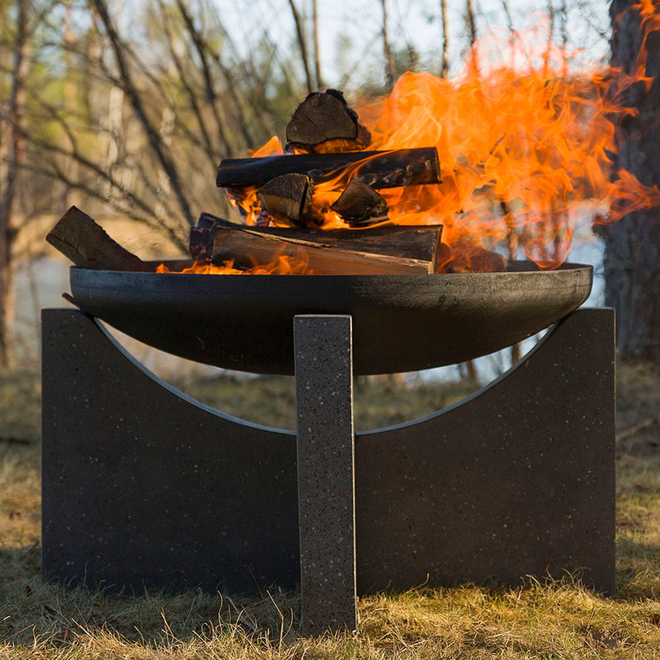 Чугунная чаша Concretika PREMIUM S80XL