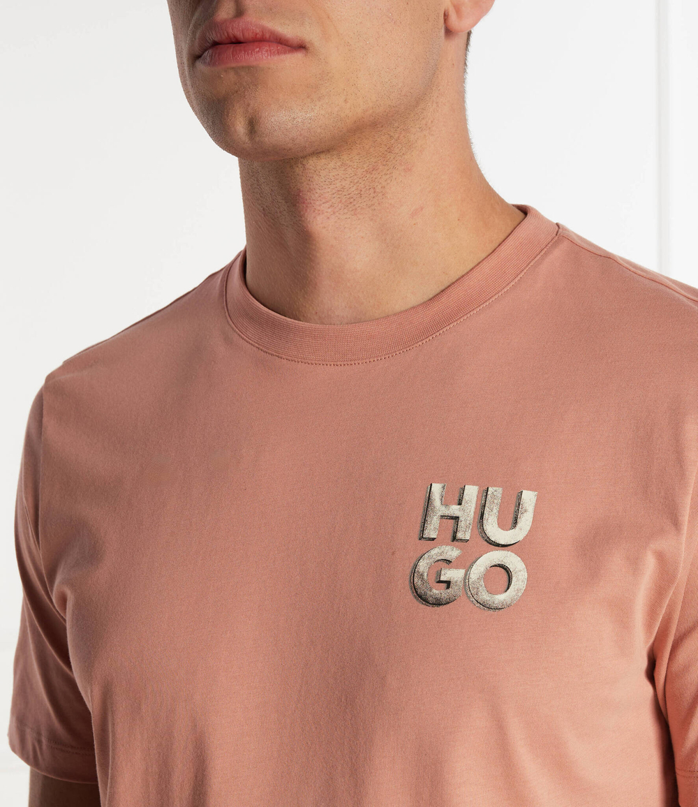 Футболка Detzington241 HUGO - лососевый(50508944)