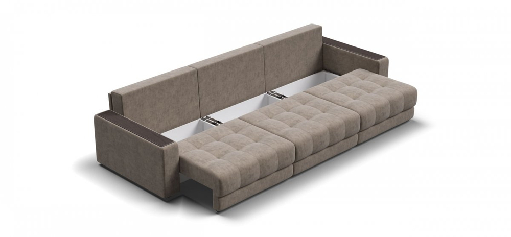 Диван Босс Гранд Велюр Роял тауп