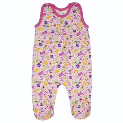 Ползунки с грудкой 011Ф в ассорт. р.74/48 (Юлла)