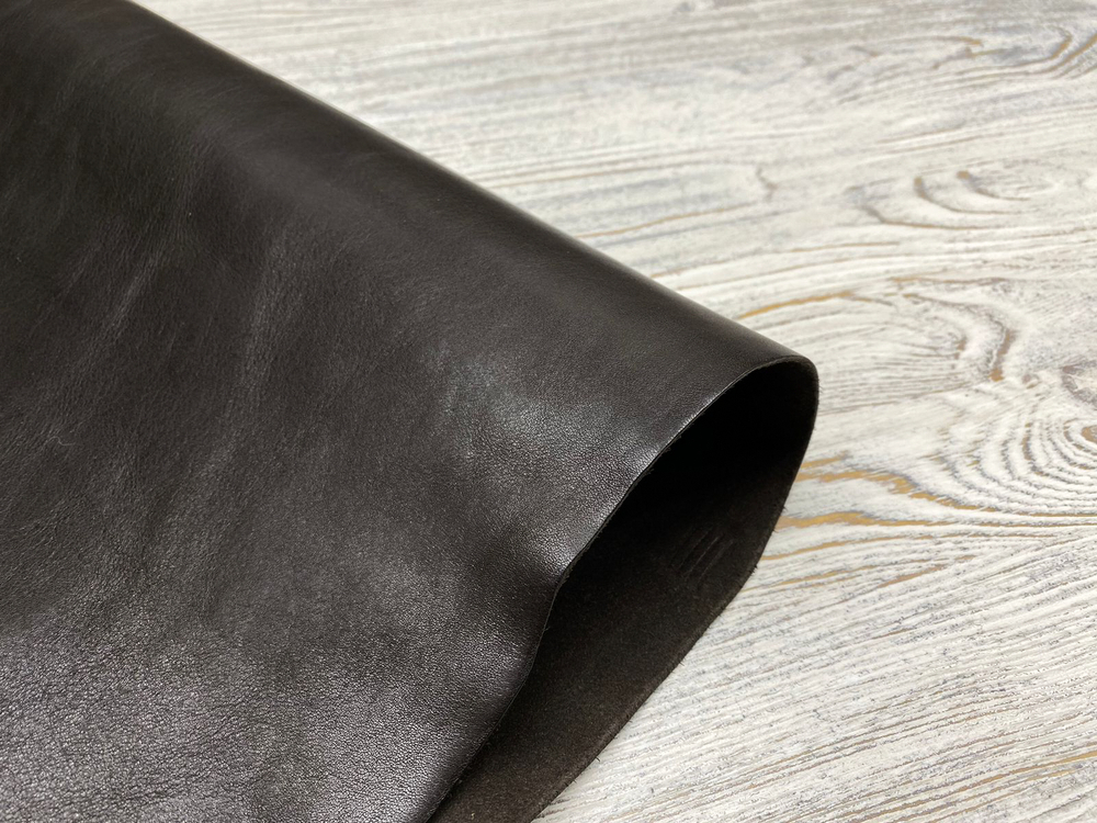 Juppiter Dark Brown (1,3-1,5 мм), цв. Коричневый, натуральная кожа