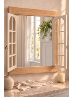 Декоративное зеркало-окно настенное, акцент для интерьера