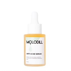 Сыворотка MOLODILL для лица ANTI ACNE SERUM для проблемной кожи, 35 мл