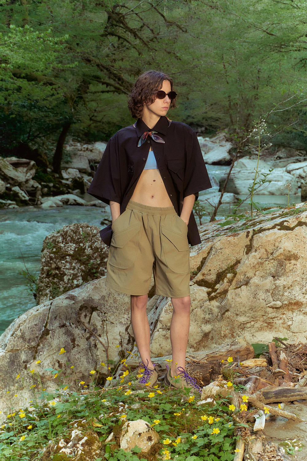 Шорты Called a Garment Hikercore "White Sand"