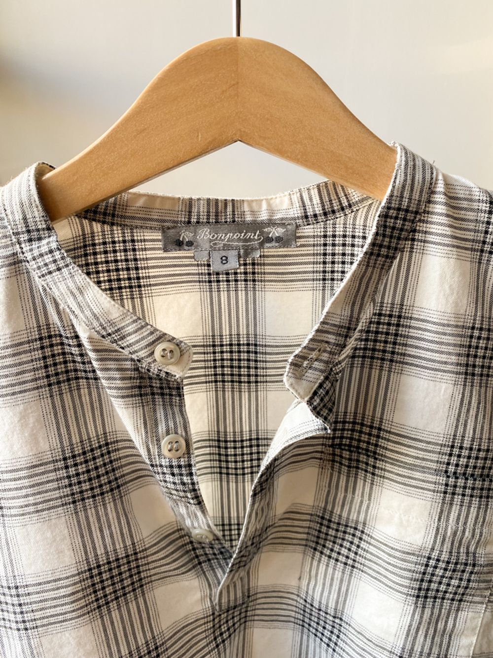 Хлопковая рубашка Bonpoint, 128